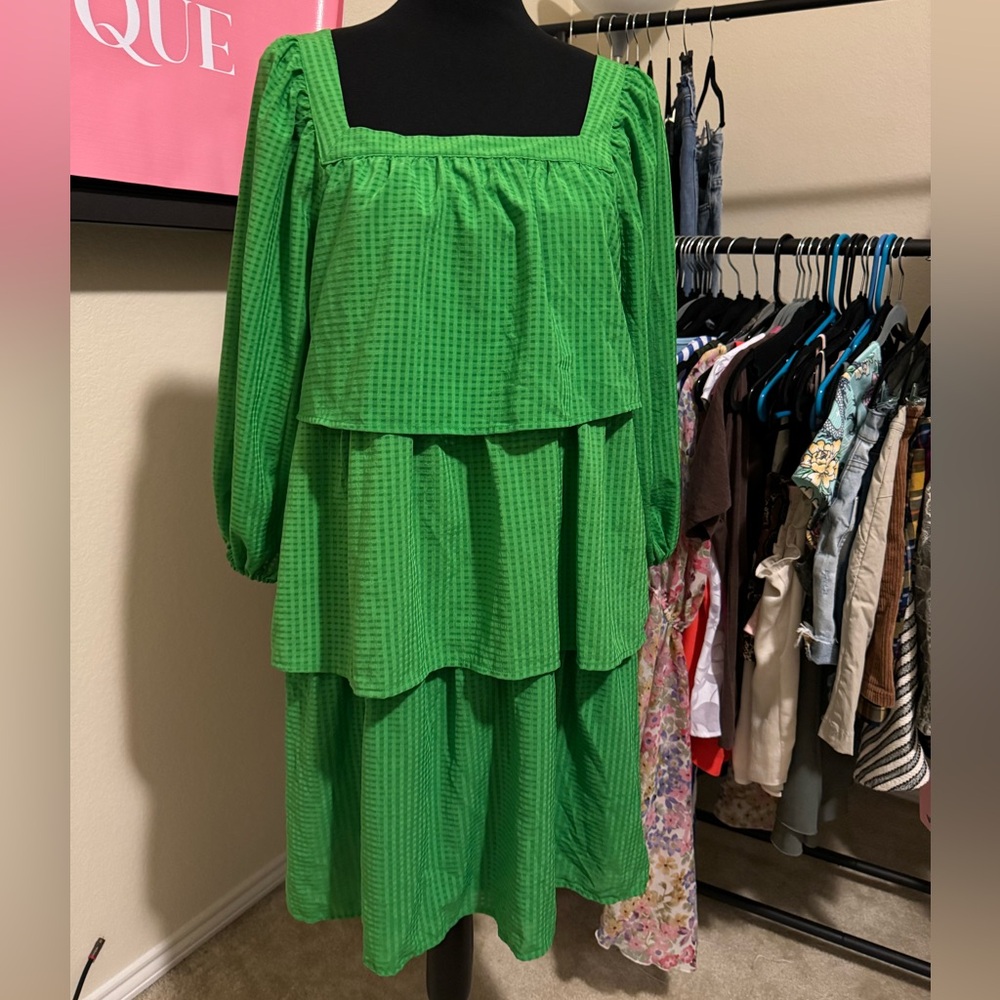 Who what wear green dress